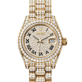 hot sale designer Rolex Lady-Datejust yellow gold and diamonds M279458RBR-0001