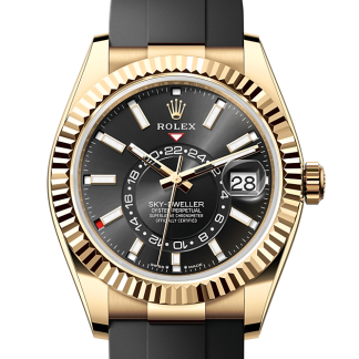 hot sale designer Rolex Sky-Dweller yellow gold M336238-0002