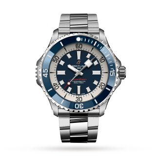 replica designer Breitling Superocean Automatic 46 Stainless Steel Watch Stainless Steel A17378E71C1A1