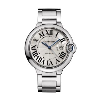 replica designer Cartier Ballon Bleu De Cartier Watch 42mm Automatic Movement Steel Steel WSBB0049