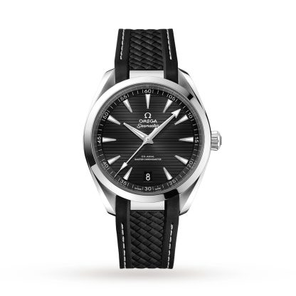 replica designer Omega Seamaster Aqua Terra 150m Co-Axial 41mm Mens Watch Rubber O22012412101001