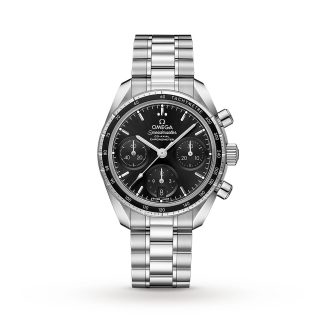 replica designer Omega Speedmaster 38mm Co-Axial Chronograph Automatic Watch Stainless Steel O32430385001001