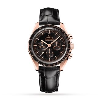 replica designer Omega Speedmaster Moonwatch Professional Co-Axial Chronometer 42mm Mens Watch Calfskin O31063425001001