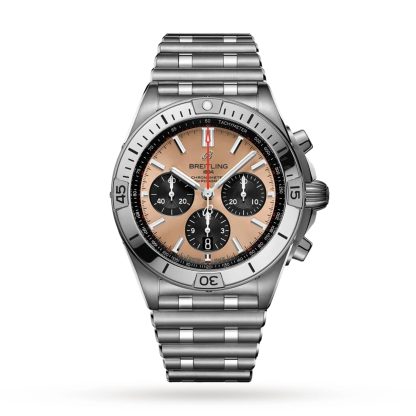 replica luxury Breitling Chronomat B01 42 Stainless Steel Watch Stainless Steel AB0134101K1A1