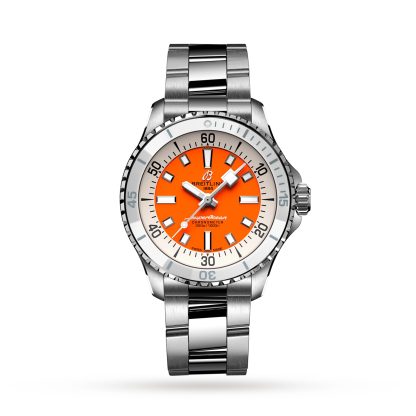 replica luxury Breitling Superocean Automatic 36 Stainless Steel Watch Stainless Steel A17377211O1A1