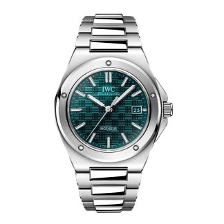 replica luxury IWC Ingenieur Automatic 40mm Mens Watch Green Stainless Steel IW328903