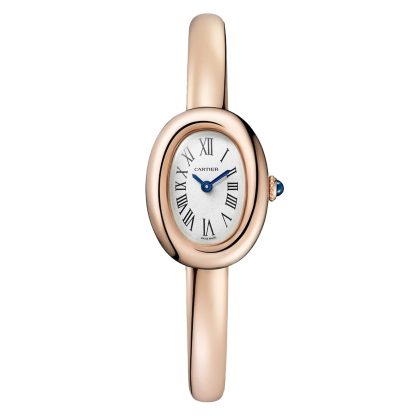 wholesale designer Cartier Baignoire De Cartier Watch Mini Model Quartz Movement Rose Gold Rose Gold WGBA0036