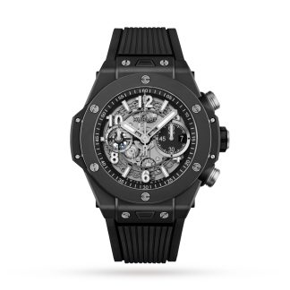 wholesale designer Hublot Big Bang Unico Black Magic 44 mm Rubber 421.CI.1170.RX