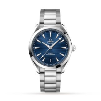 wholesale designer Omega Seamaster Aqua Terra Co-Axial Blue 41mm Mens Watch Stainless Steel O22010412103004