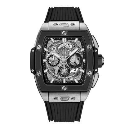 wholesale luxury Hublot Spirit Of Big Bang Titanium Ceramic 42mm Mens Watch Alligator 642.NM.0170.RX