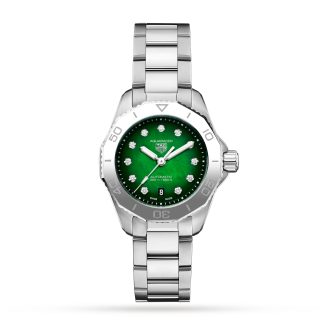 wholesale luxury TAG Heuer Aquaracer Professional 200 30mm Ladies Watch Green Stainless Steel WBP2415.BA0622